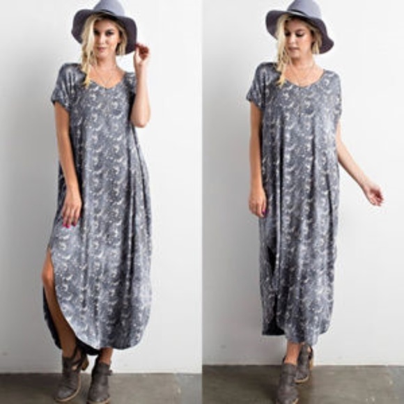 Tie Dye Maxi Dress  *ALUNA LEVI*  NWT - Picture 3 of 4